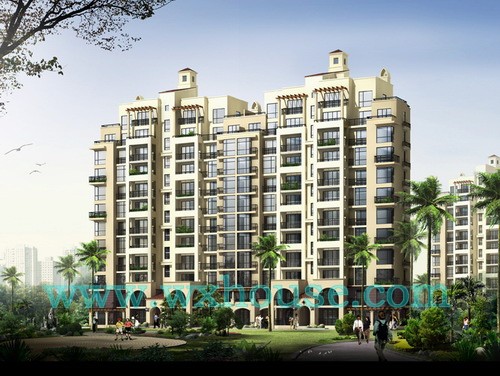 圣芭芭拉效果图 公寓透视      