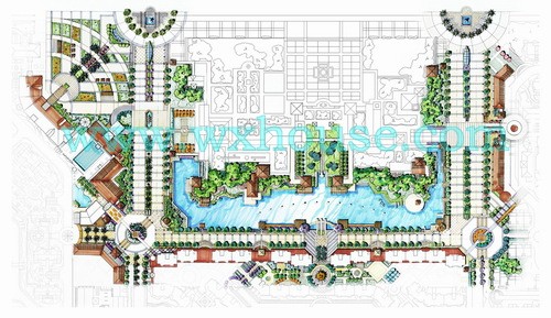圣芭芭拉广场周边环境示意图