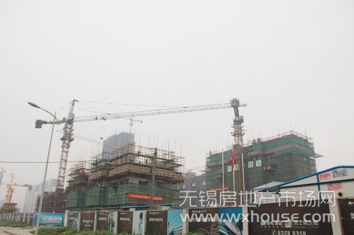 别墅现场施工进度      