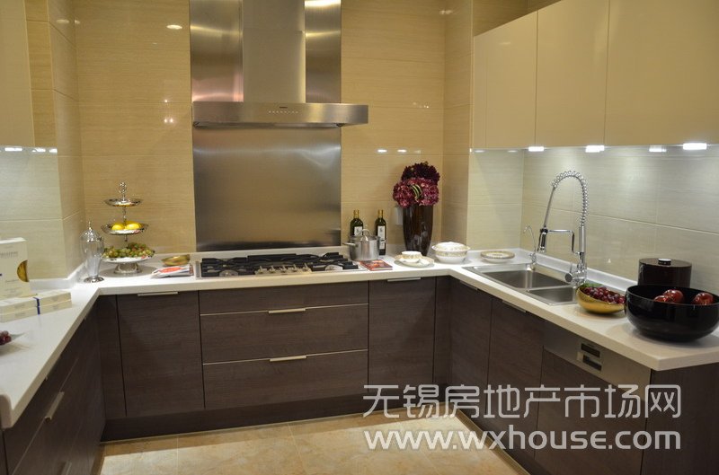 天悦户型292平米样板房：厨房      
