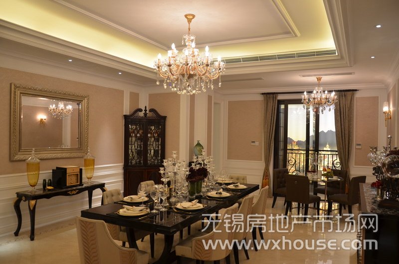 天悦户型292平米样板房：餐厅      