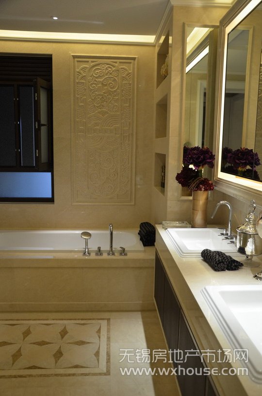 天悦户型292平米样板房：卫生间      