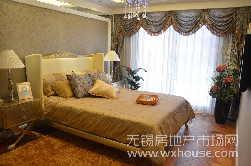 户型137平米样板房：次卧      