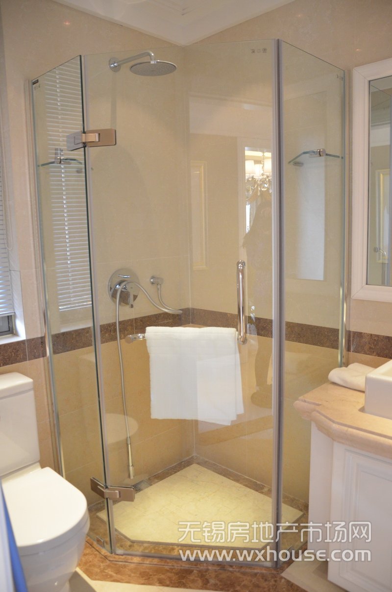 户型137平米样板房：卫生间      