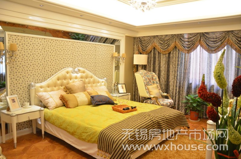 户型137平米样板房：主卧      