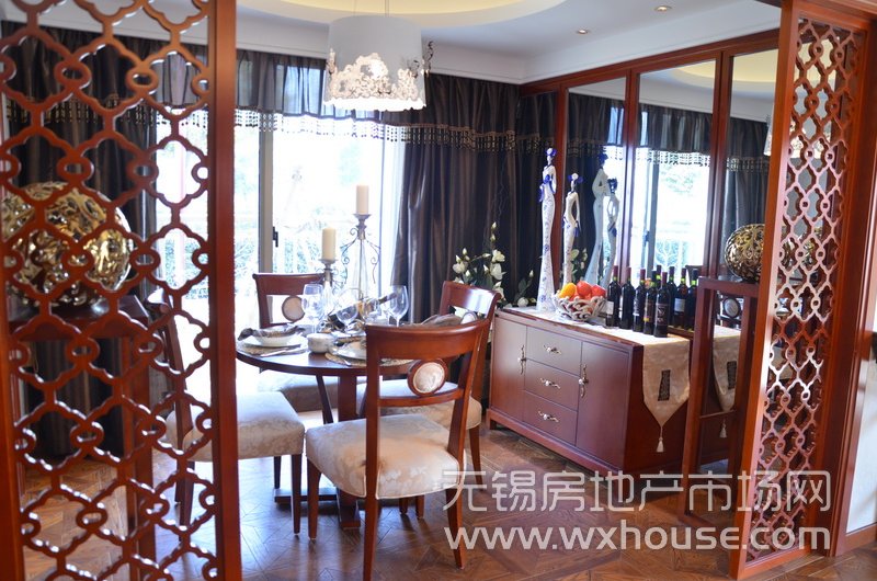 户型147平米样板房：餐厅      