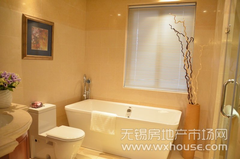 户型147平米样板房：卫生间      