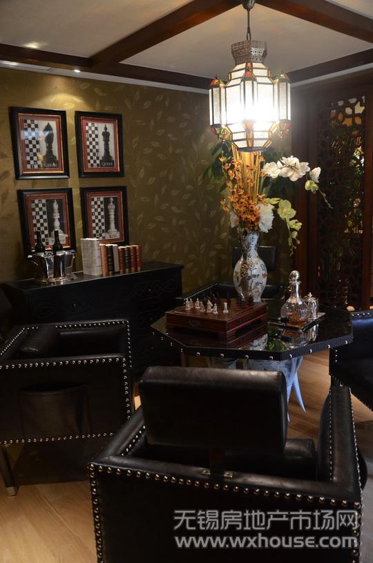 户型198平米样板房:地下娱乐室