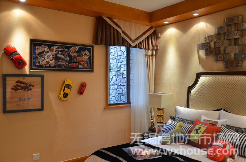 户型198平米样板房:一层次卧