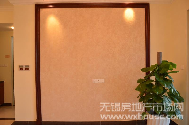 户型83平米样板房：电视背景墙      