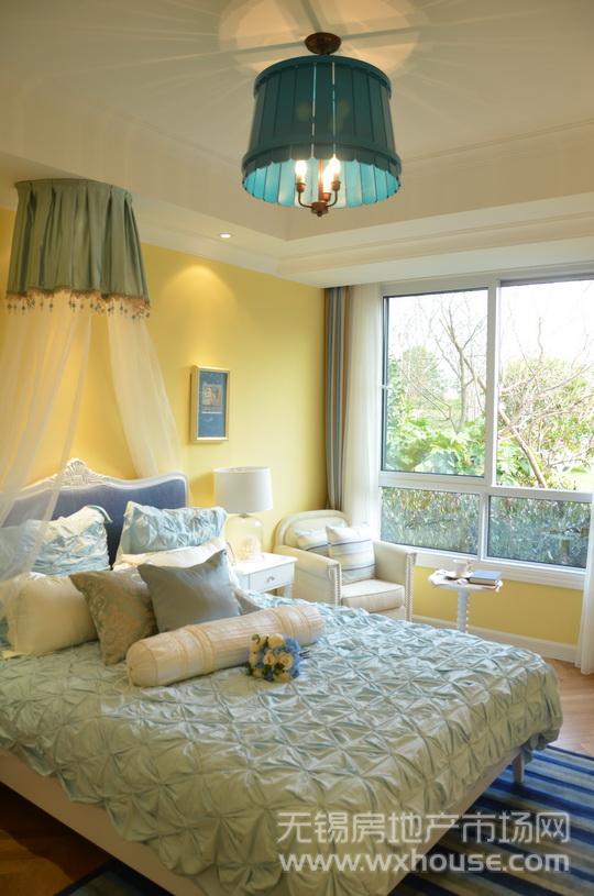 户型87平米样板房：卧室      