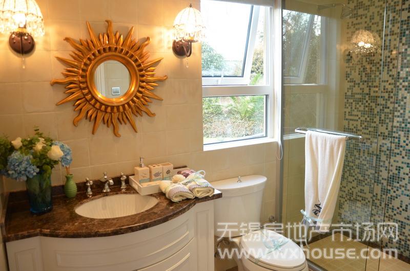 户型87平米样板房：卫生间      