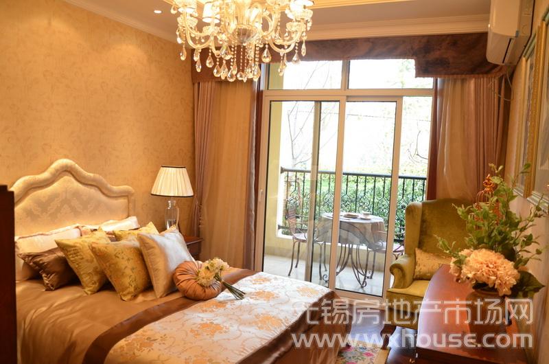 户型124平米样板房：卧室      