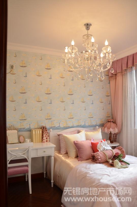 户型124平米样板房：卧室      