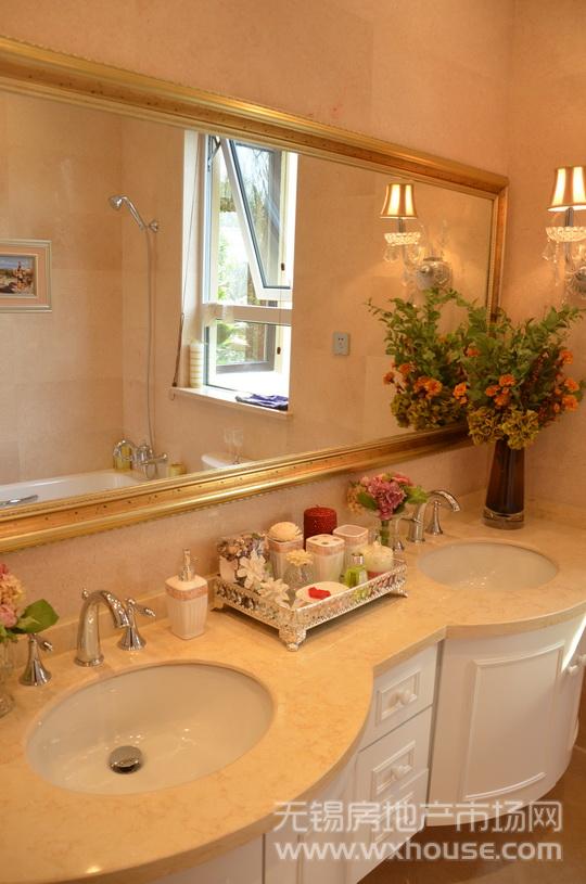 户型124平米样板房：卫生间      