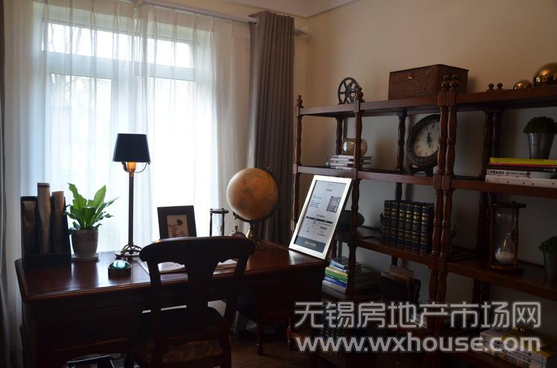 127㎡样板房：书房      