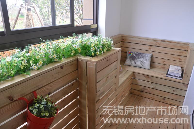 朗诗·太湖绿郡87㎡样板间——观景阳台      