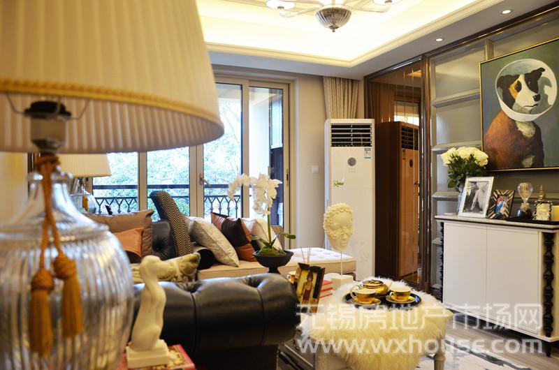 113㎡户型样板间：客厅      