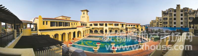 圣园实景图水池会所