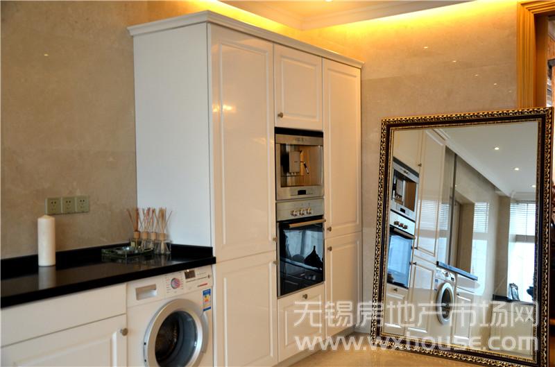 300平米样板间：厨房      