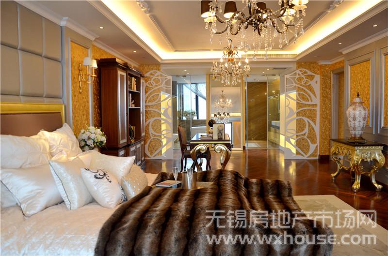 300平米样板间：主卧      