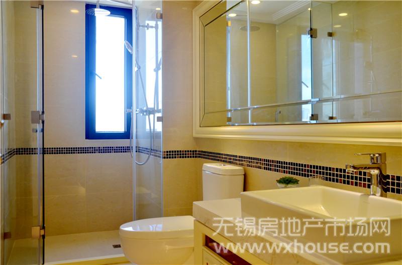 115㎡样板间主卧卫生间      