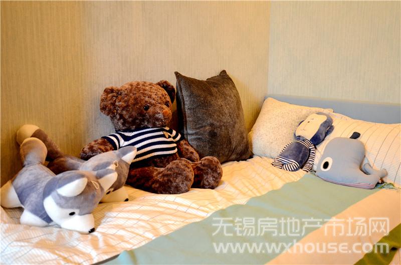 85㎡样板间儿童房      