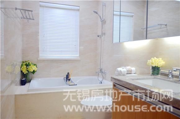 107㎡珑庭户型样板间主卧卫生间      
