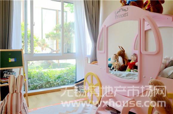 107㎡珑庭户型样板间儿童房      