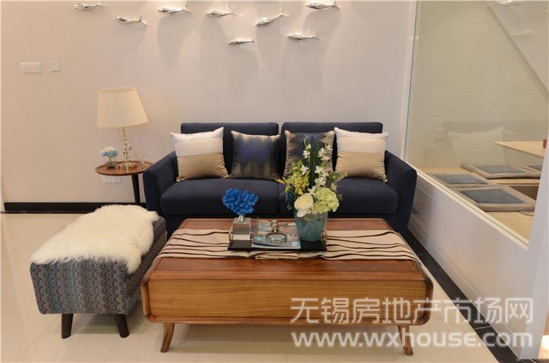 83㎡样板间客厅      