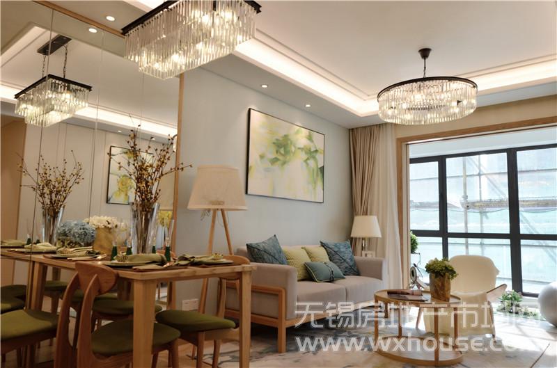 89㎡样板间客餐厅      