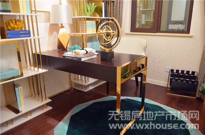 93㎡样板间书房      