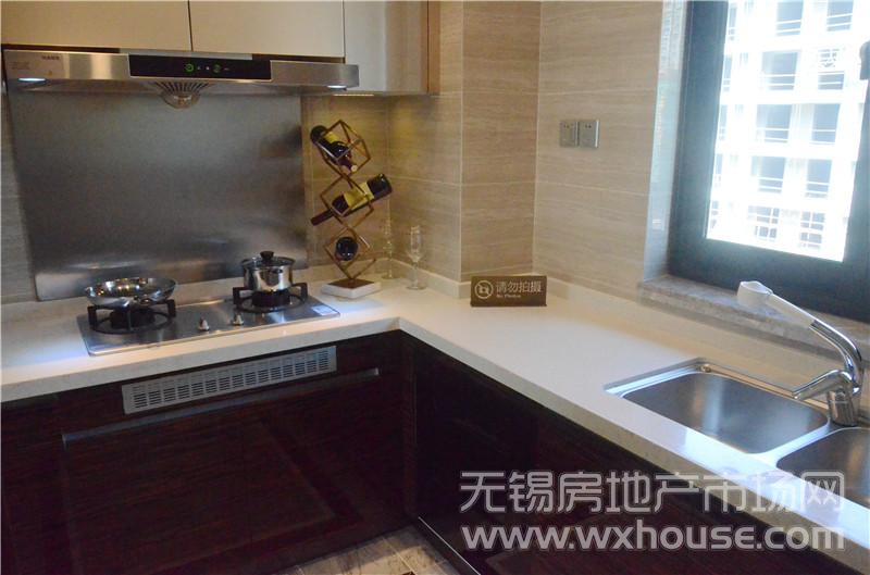 99㎡样板间厨房      