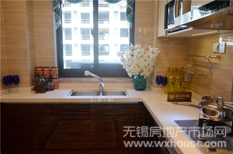 128㎡样板间厨房      