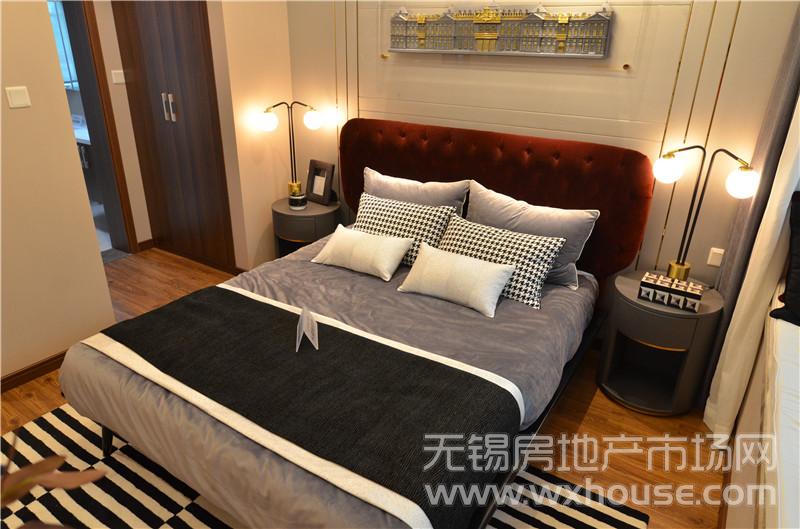 110㎡样板间主卧      