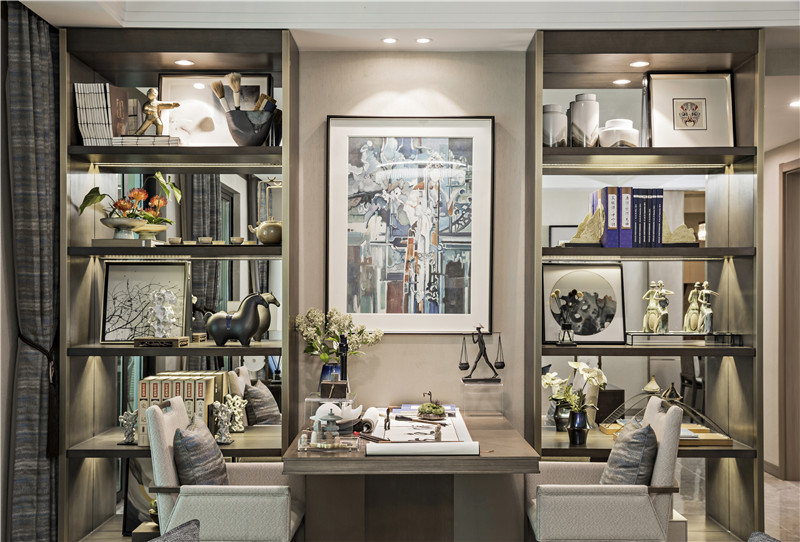 130㎡样板间书房