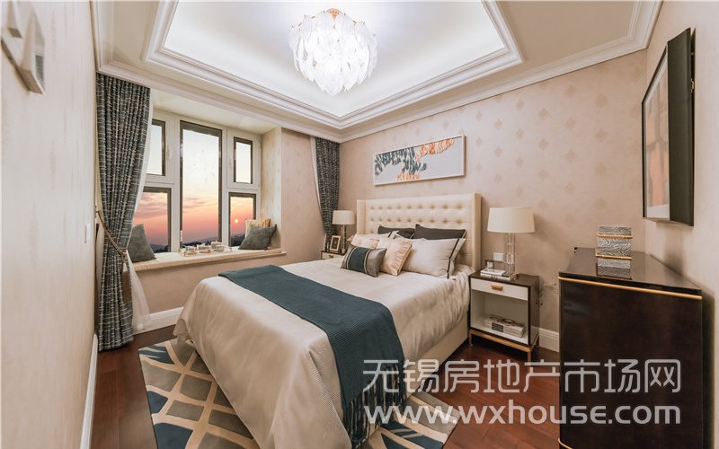 89㎡样板间卧室