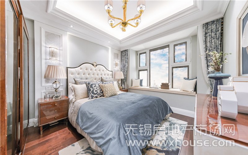 89㎡样板间卧室