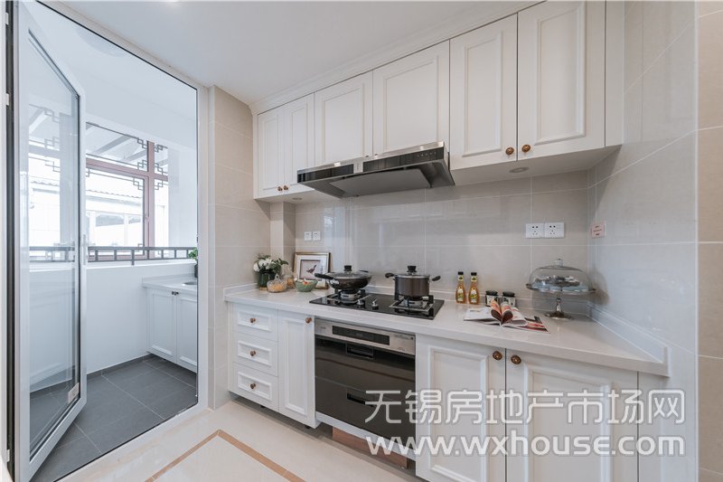 126㎡样板间厨房