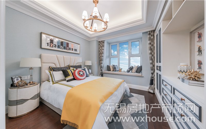 126㎡样板间卧室