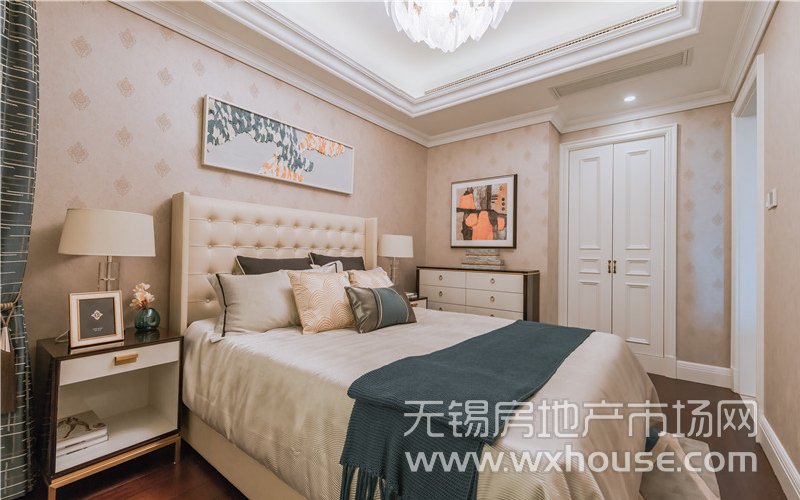 89㎡样板间卧室