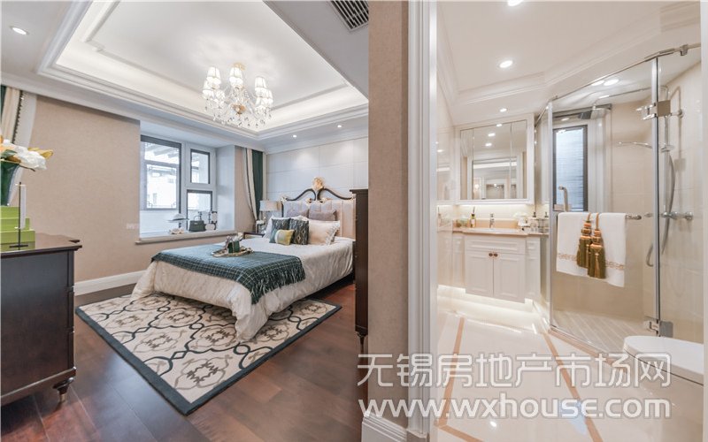 126㎡样板间卧室