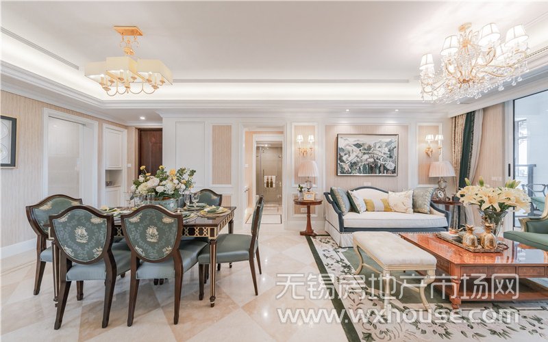 126㎡样板间餐客厅