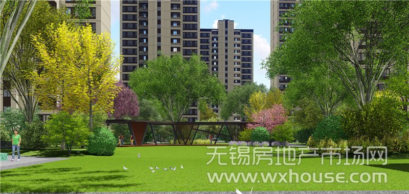 景观会客厅效果图