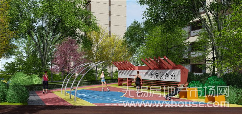 复合运动区效果图