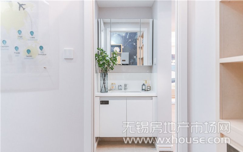 95㎡户型样板间洗手台