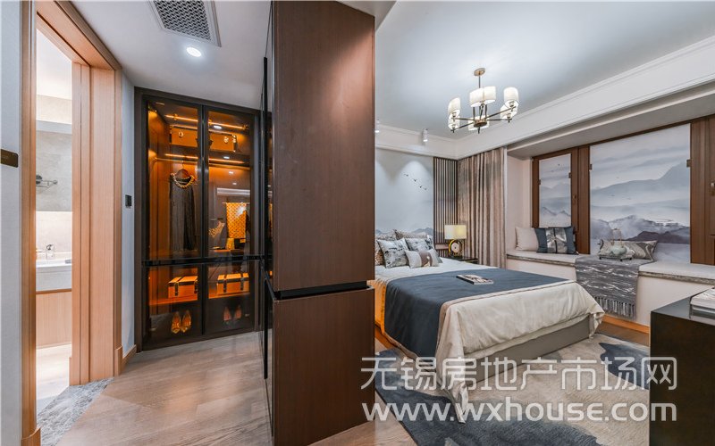135㎡户型样板间主卧