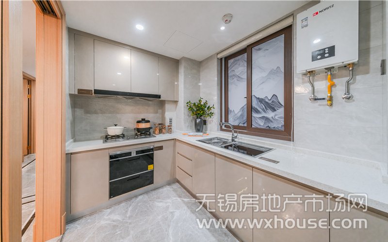 155㎡户型样板间厨房
