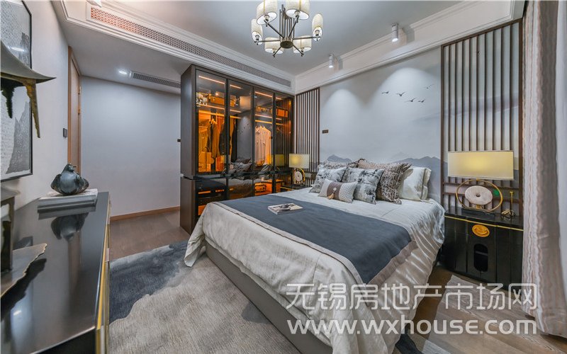 135㎡户型样板间主卧