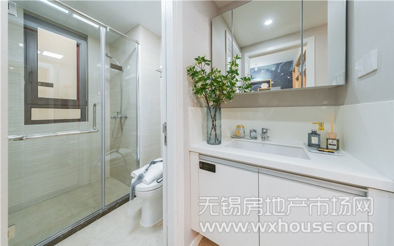 95㎡户型样板间卫生间
